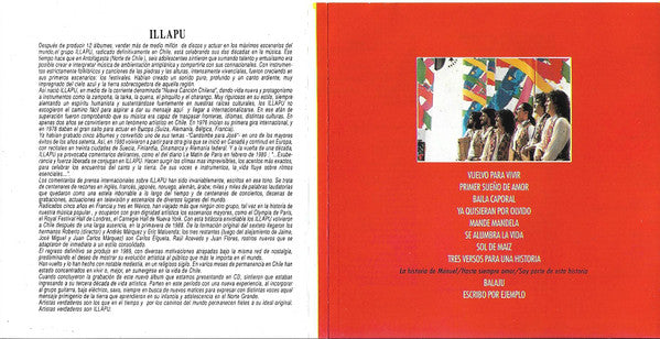 Illapu : Vuelvo Amor... Vuelvo Vida (CD, Album, RM)