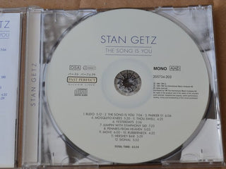 Stan Getz : The Song Is You (CD, Comp, Mono, RE)