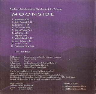 Silvia Brown (2) - Karl Schramm : Moonside (CD, Album)