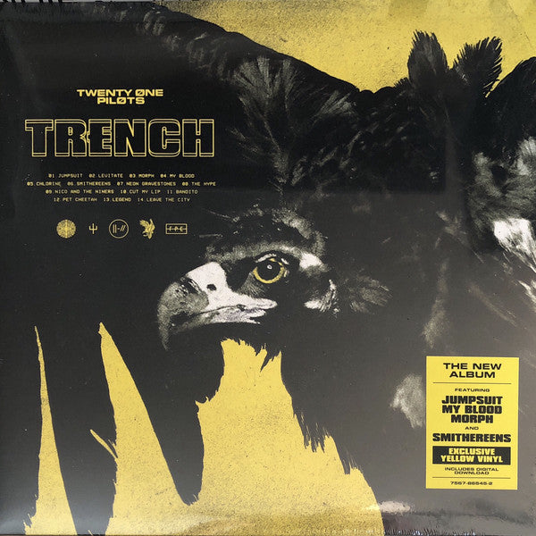 Twenty One Pilots : Trench (2xLP, Album, Yel)