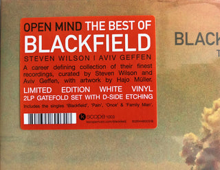 Blackfield : Open Mind: The Best Of Blackfield (2xLP, Comp, Etch, Ltd, Whi)