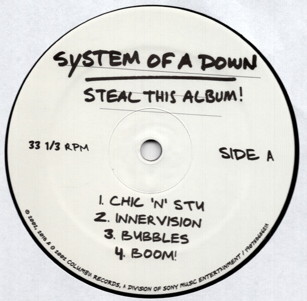 System Of A Down : Steal This Album! (2xLP, Album, RE)