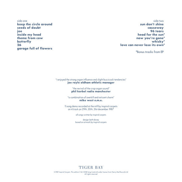 Inspiral Carpets : Dung 4 (LP, Album, RE, RM, 180)