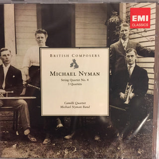 Michael Nyman - Camilli Quartet, The Michael Nyman Band : String Quartet No. 4 / 3 Quartets (CD, Album, RE)