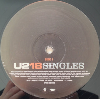 U2 : U218 Singles (2xLP, Comp)