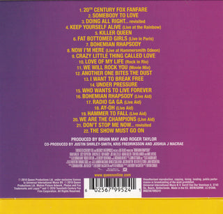 Queen : Bohemian Rhapsody (The Original Soundtrack) (CD, Album, Comp, Ltd)