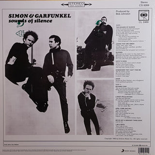 Simon & Garfunkel : Sounds Of Silence (LP, Album, RE)