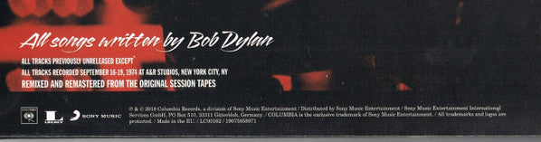 Bob Dylan : More Blood, More Tracks (The Bootleg Series Vol. 14) (2xLP, Album, RM)