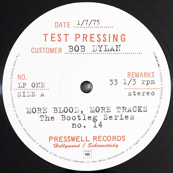 Bob Dylan : More Blood, More Tracks (The Bootleg Series Vol. 14) (2xLP, Album, RM)