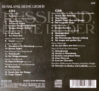 Various : Russland, Deine Lieder (2xCD)