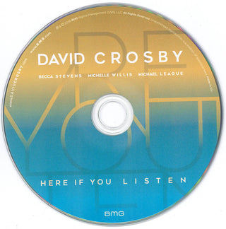 David Crosby, Becca Stevens, Michelle Willis, Michael League : Here If You Listen (CD, Album)