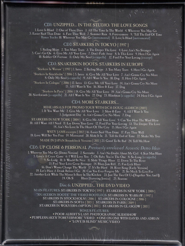 Whitesnake : Unzipped (CD, Album + CD, Album, RE + CD, Album, Comp + CD, )