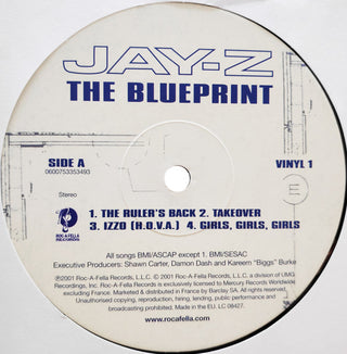 Jay-Z : The Blueprint (2xLP, Album, RE, RP, Gat)