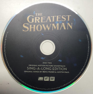 Various, Benj Pasek, Justin Paul (5) : The Greatest Showman: Sing-A-Long Edition (Original Motion Picture Soundtrack) (2xCD, Album, Dlx, Sin)