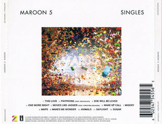 Maroon 5 : Singles (CD, Comp)