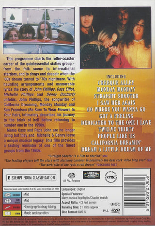The Mamas & The Papas : Straight Shooter (DVD-V)