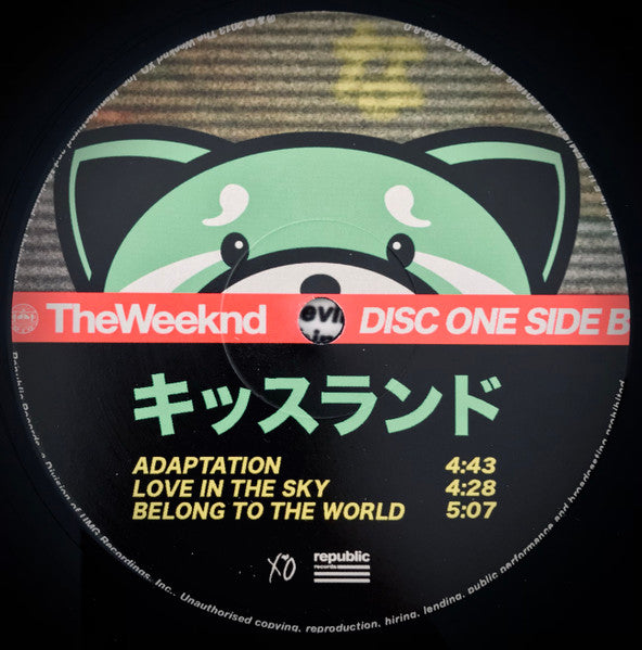 The Weeknd : Kiss Land (2xLP, Album)