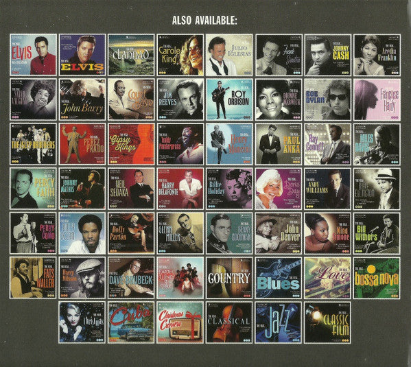 Elvis Presley : The Real... Elvis Presley At The Movies (3xCD, Comp + Box)