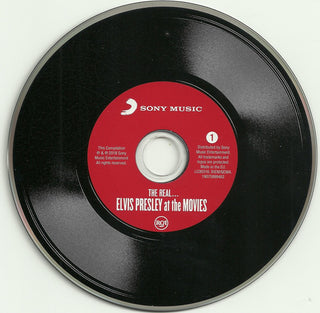 Elvis Presley : The Real... Elvis Presley At The Movies (3xCD, Comp + Box)