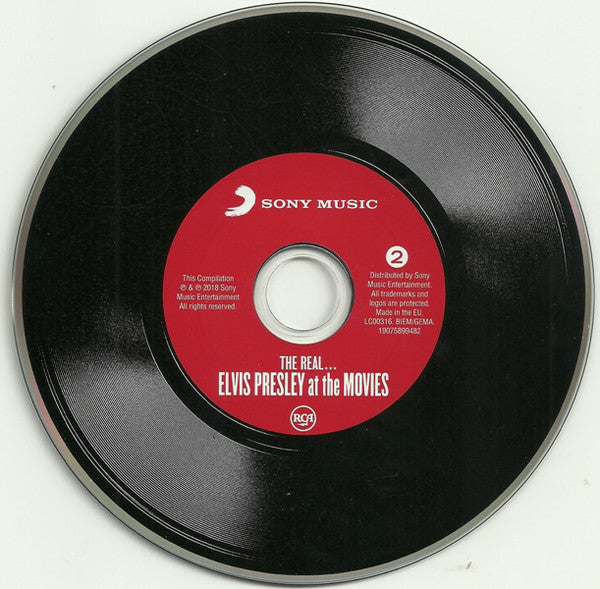 Elvis Presley : The Real... Elvis Presley At The Movies (3xCD, Comp + Box)