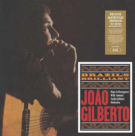 João Gilberto : Brazil's Brilliant (LP, Album, RE, 180)