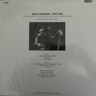John Coltrane : Rifftide (LP, Album, RE)