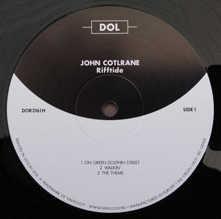 John Coltrane : Rifftide (LP, Album, RE)