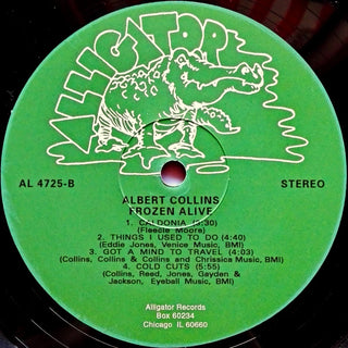 Albert Collins : Frozen Alive! (LP, Album, RE, 180)