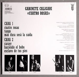 Gabinete Caligari : Cuatro Rosas (Comp, RE, RSD + 10", MiniAlbum + CD, MiniAlbum)