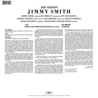 Jimmy Smith : The Sermon! (LP, Album, RE, 180)