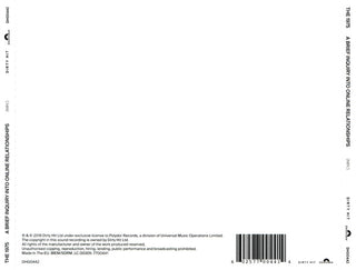 The 1975 : A Brief Inquiry Into Online Relationships (CD, Album)