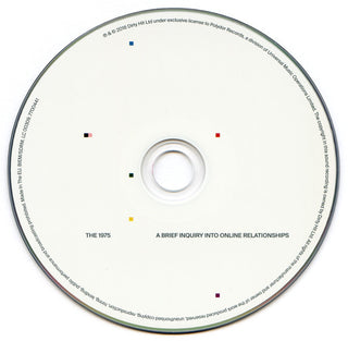 The 1975 : A Brief Inquiry Into Online Relationships (CD, Album)