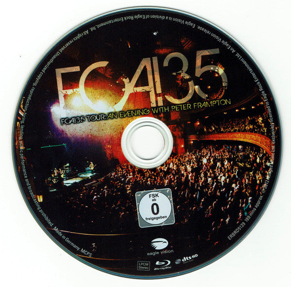 Peter Frampton : FCA!35 Tour: An Evening with Peter Frampton (Blu-ray)