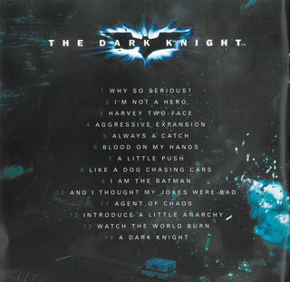 Hans Zimmer And James Newton Howard : The Dark Knight (Original Motion Picture Soundtrack) (CD, Album, RP)