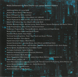 Hans Zimmer And James Newton Howard : The Dark Knight (Original Motion Picture Soundtrack) (CD, Album, RP)
