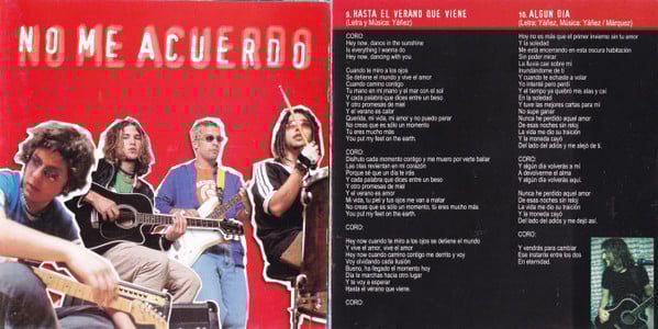 No Me Acuerdo : Nada Que Perder (CD, Album)