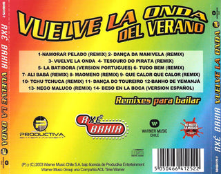 Axé Bahia : Vuelve La Onda Del Verano (CD, Album)