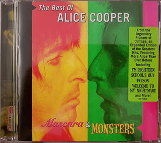 Alice Cooper (2) : Mascara & Monsters - The Best Of Alice Cooper (CD, Comp, RE, RM, Tec)