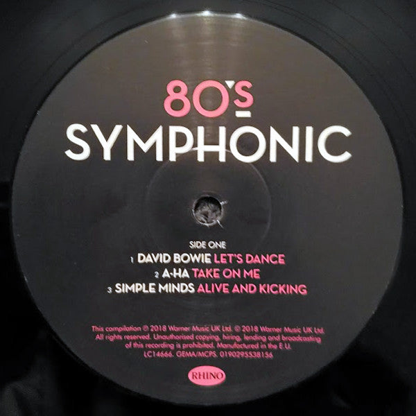 Various : 80's Symphonic (2xLP, Comp)