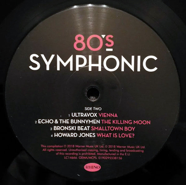 Various : 80's Symphonic (2xLP, Comp)