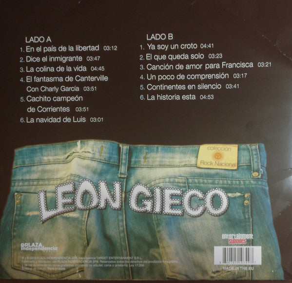 León Gieco : Colección Rock Nacional (LP)