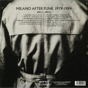 Various : Milano After Punk 1979-1984 (LP, Album, Comp + CD, Album, Comp)