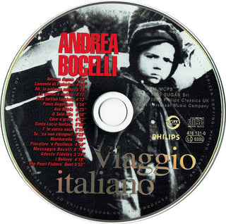 Andrea Bocelli : Viaggio Italiano (CD, Album, RE, Uni)