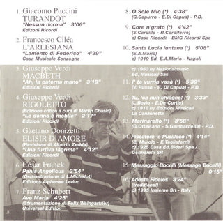 Andrea Bocelli : Viaggio Italiano (CD, Album, RE, Uni)