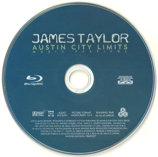 James Taylor (2) : Austin City Limits - Music Festival (Blu-ray, RP, Multichannel, AB,)