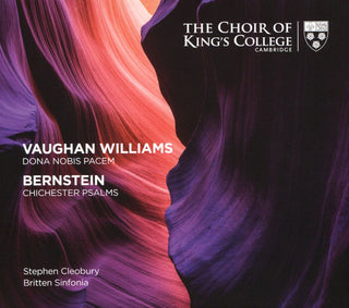 The King's College Choir Of Cambridge, Ralph Vaughan Williams, Leonard Bernstein, Stephen Cleobury, Britten Sinfonia : Dona Nobis Pacem; Chichester Psalms (SACD, Hybrid, Multichannel, Album)