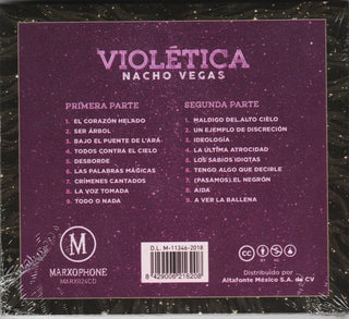 Nacho Vegas : Violética (2xCD, Album)