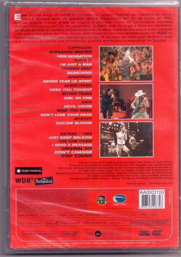 INXS : Mystify (DVD-V, NTSC)