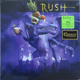 Rush : Rush In Rio (4xLP, Album, 180)