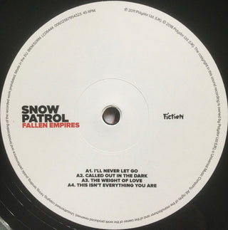 Snow Patrol : Fallen Empires (2x12", Album, RE, 180)